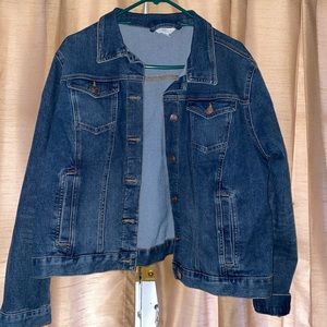 Blue jean jacket
